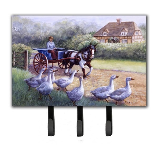 Micasa Geese Crossing Before the Horse Leash or Key Holder MI260505 - main